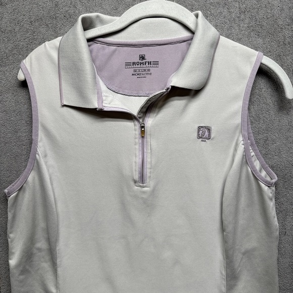 ROMFH Equestrian Apparel Show Shirt Childs L (10-12) Sleeveless‎ Horse Riding - Picture 4 of 8